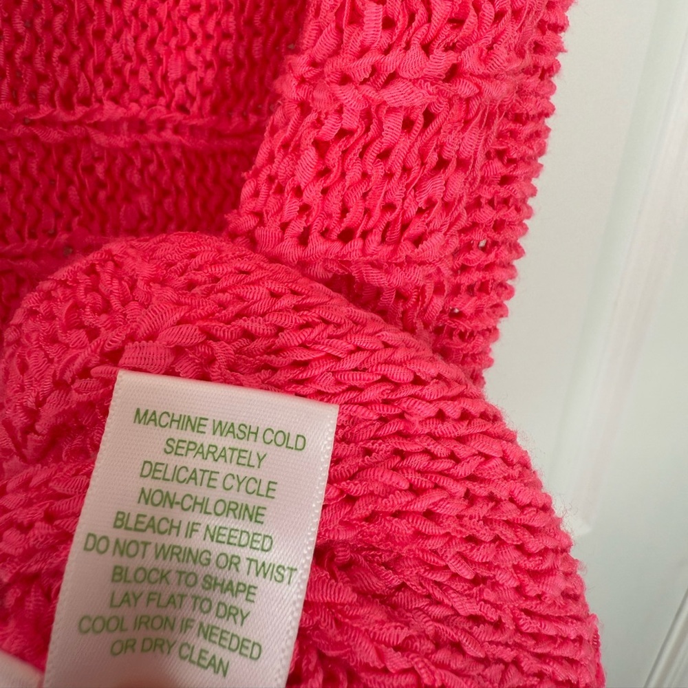 Lilly Pulitzer Neon Pink Top - Picture 5 of 6